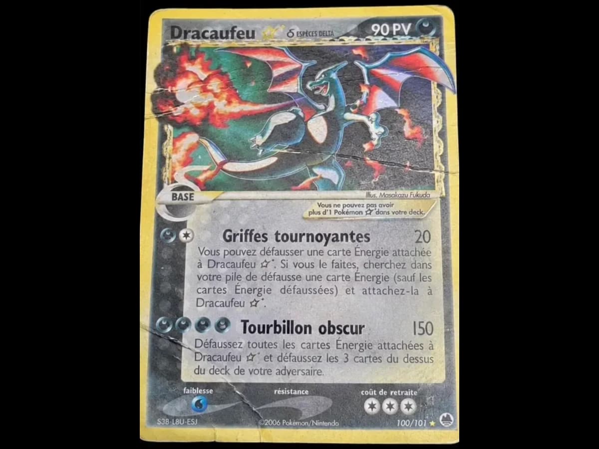Dracaufeu ☆ Espèces Delta : avant